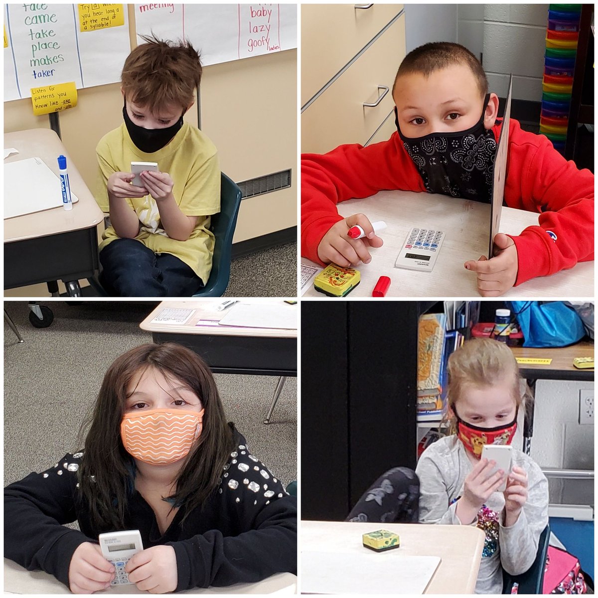 PennLincolnElem's tweet photo. 2nd graders at the STEAM Learning Center at Penn Lincoln began to learn how to use calculators this week. #PLSTEAM https://t.co/WTGpcuOver
