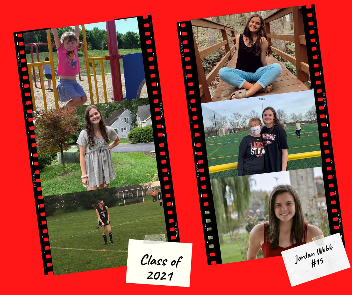 LinganoreFH's tweet photo. We have one final Senior Spotlight for the Class of 2021.....#15 Jordan Webb!🖤🏑❤️ https://t.co/NP0KQpOwhm
