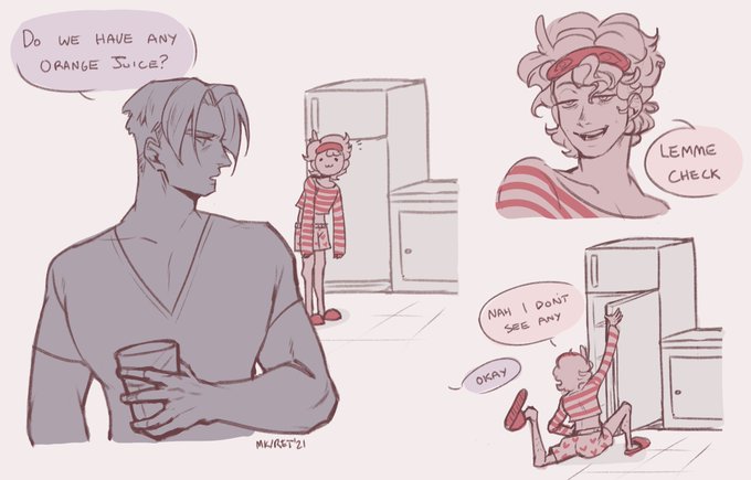 thanatos and hypnos but as an actual interaction i had with my brother #HadesGame 