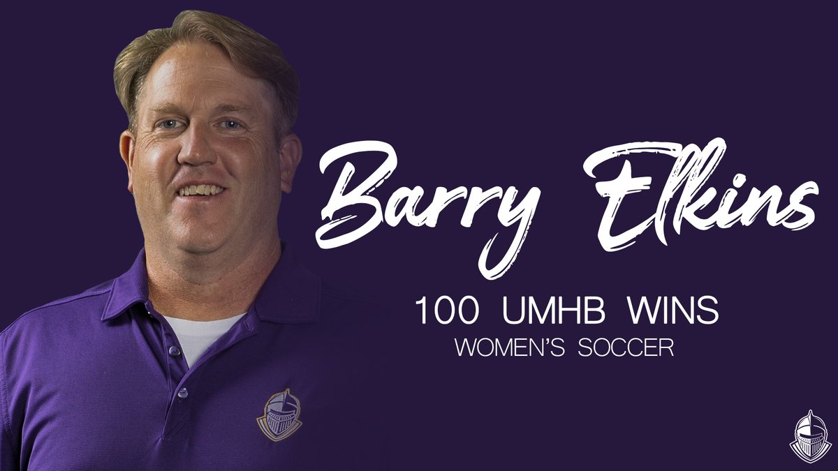 UMHB Crusaders (@crusports) on Twitter photo CONGRATULATIONS to <a href="/CruWomensSoccer/">UMHB Women's Soccer⚽️</a> Head Coach Barry Elkins on his 100th win at UMHB!
#gocru CONGRATULATIONS to <a href="/CruWomensSoccer/">UMHB Women's Soccer⚽️</a> Head Coach Barry Elkins on his 100th win at UMHB!
#gocru