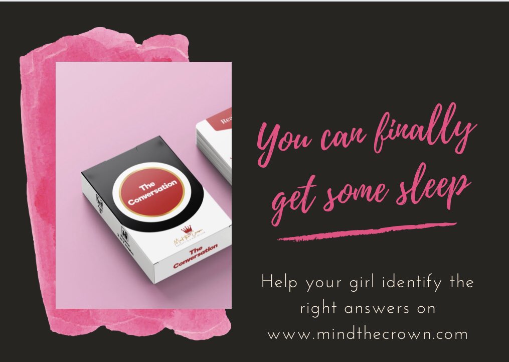 Let us help you get some sleep and peace in your girlfriend’s life. Pick The Conversation Game on mindthecrown.com  to help her realize what she is really needing in her life. #mafsatlanta #onlinedating #heartbreak #BlackOwnedBusiness #womanownedbusiness #BasketballWives