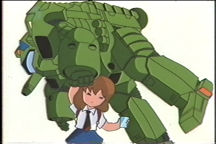 kinekovideo's tweet photo. Images of production cels featured in the extras of the first #DaiconIII VHS (known as the Deficit Relief Committee Release). There are scans of some of these real cels we can reference too, but differences in scanning exposure/color doesn't always make them the most accurate. https://t.co/Jbcjn86YqV