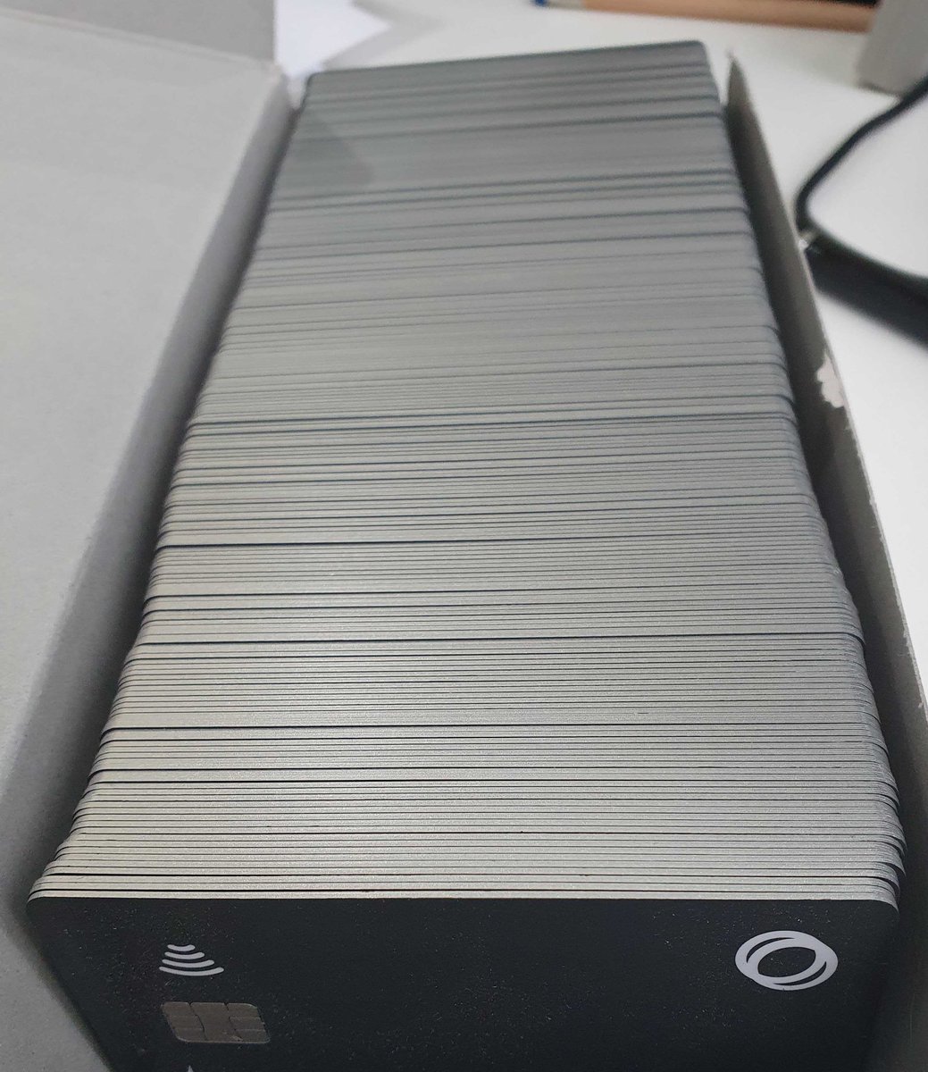 Houston, we are ready for lift-off. 

RelayX Cards are now here and we will begin shipping to make the end of Q1 timeline. 

Last 5 days to buy at $35 USD! relayx.com/card