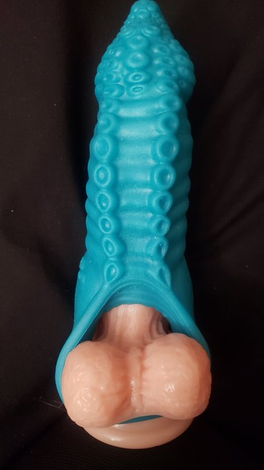 I have wanted a Bad Dragon Sleeve for over a year! I finally have one! https://t.co/RFY3M9W56g