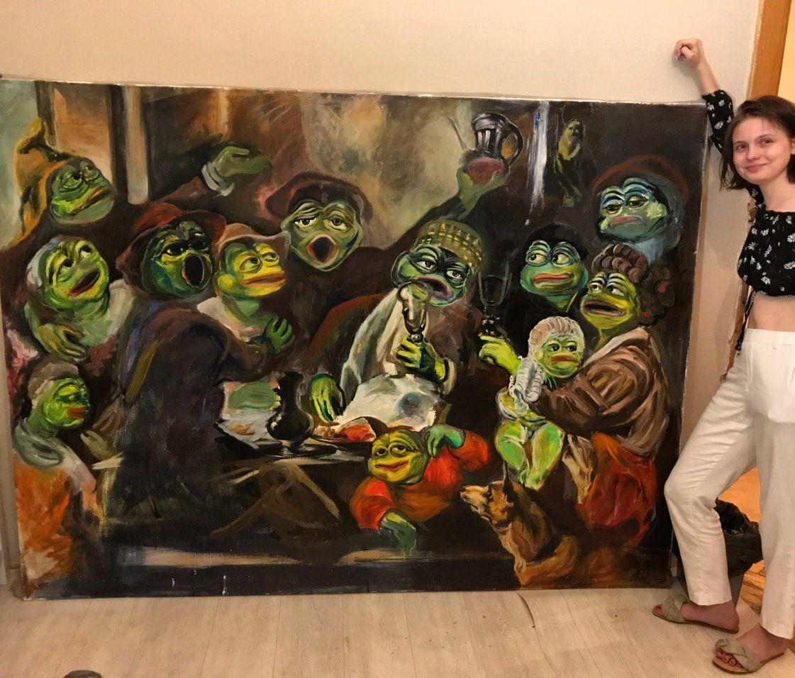pepelangelo's tweet photo. This painting is not ready yet, but I hope to finish it. May be this spring, who knows. https://t.co/zDczwZxmOu