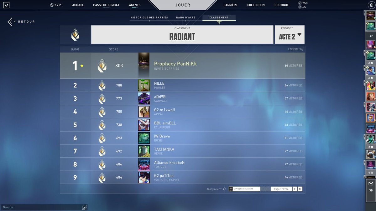 Finally! Enfin arrivé top 1 EU :D