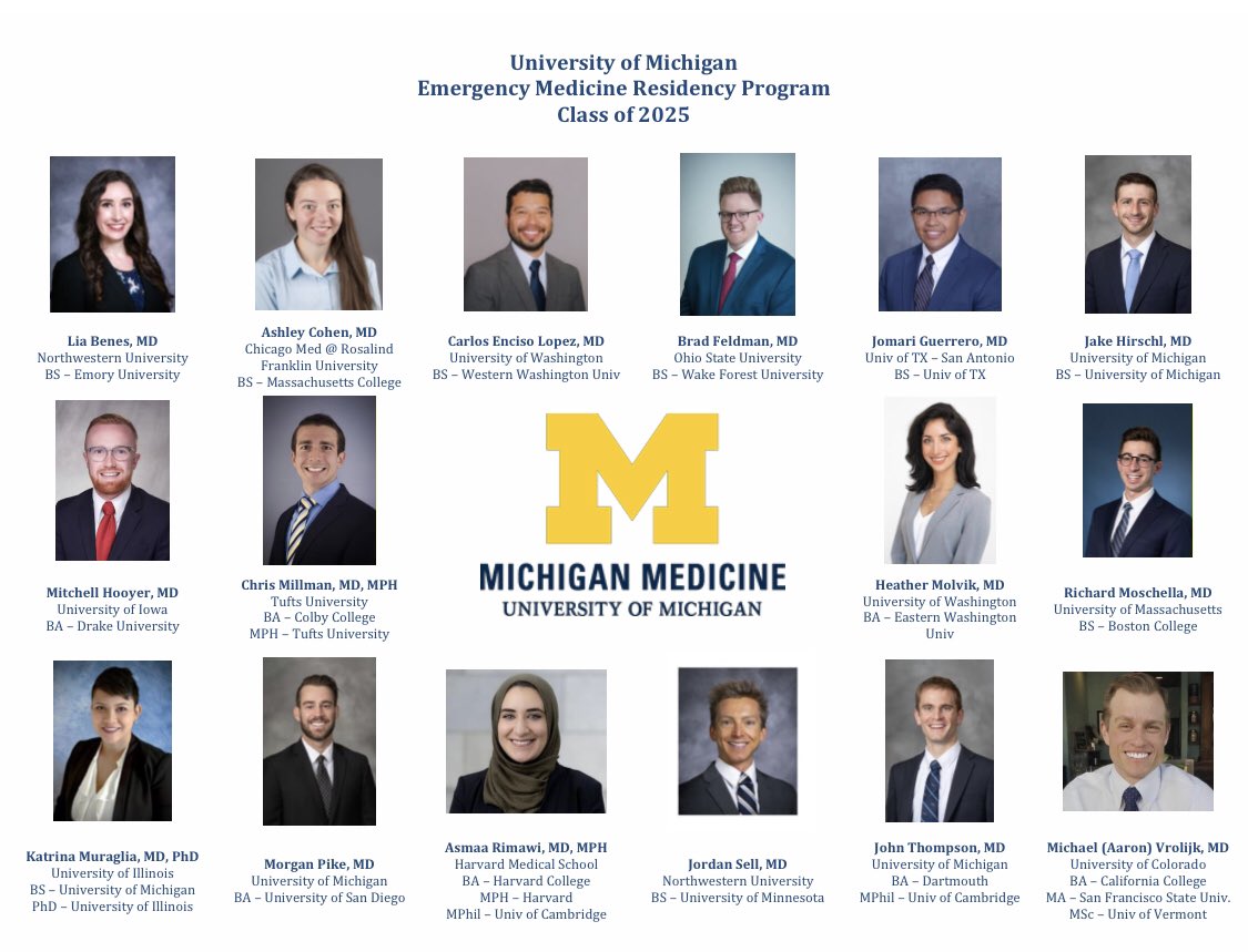 We are so excited to welcome our incoming interns to our EM family! Go blue! #Matchday2021