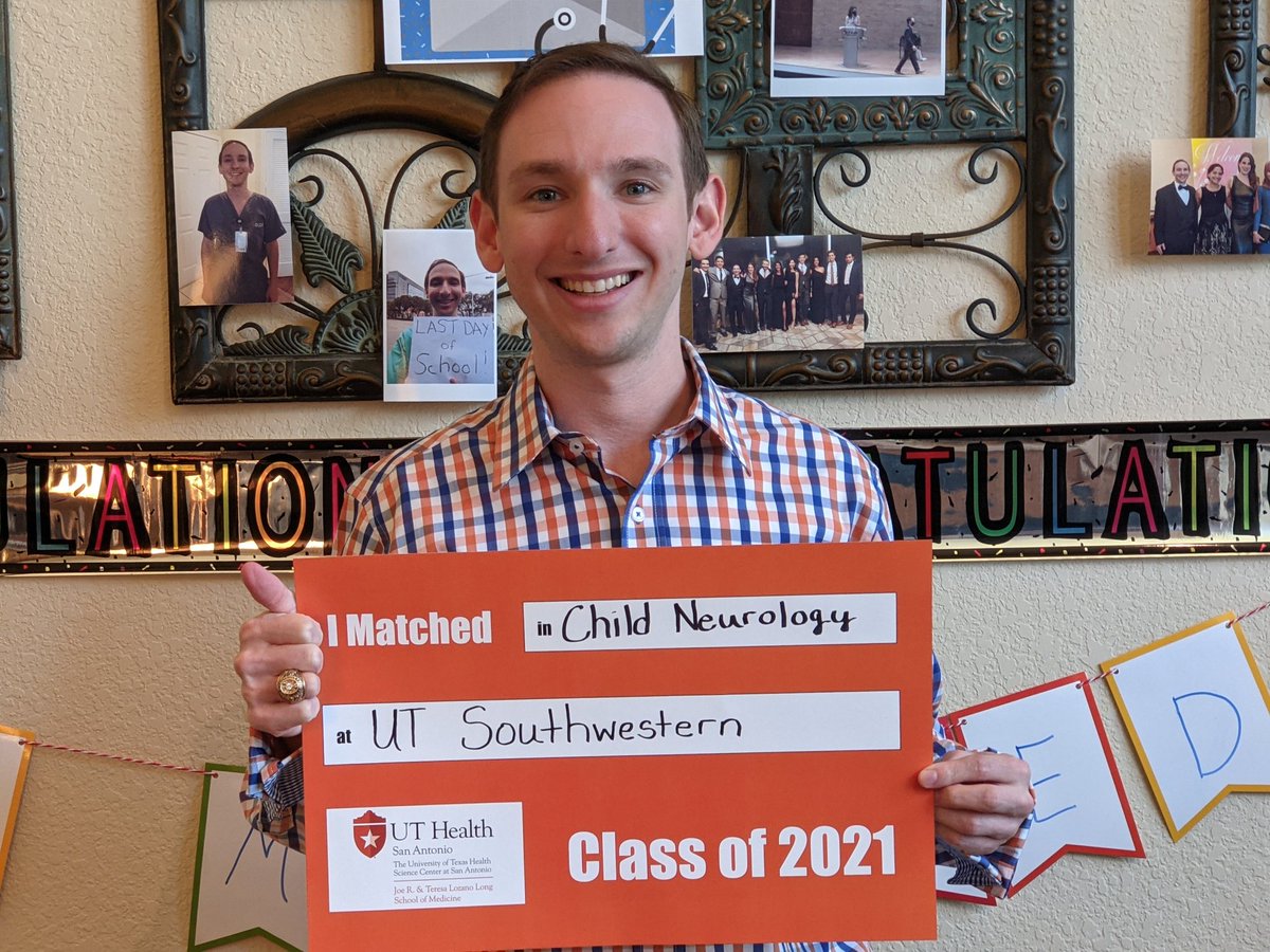 Honored and incredibly excited to be heading to @PedsNeuroUTSW for Child Neurology Residency!!! 

#MatchDay2021 #ChildNeuroMatch2021 #NeuroMatch2021 #PedsMatch21 @FuturePedsRes @NMatch2021 #UTSWMatch @TheLongSOM