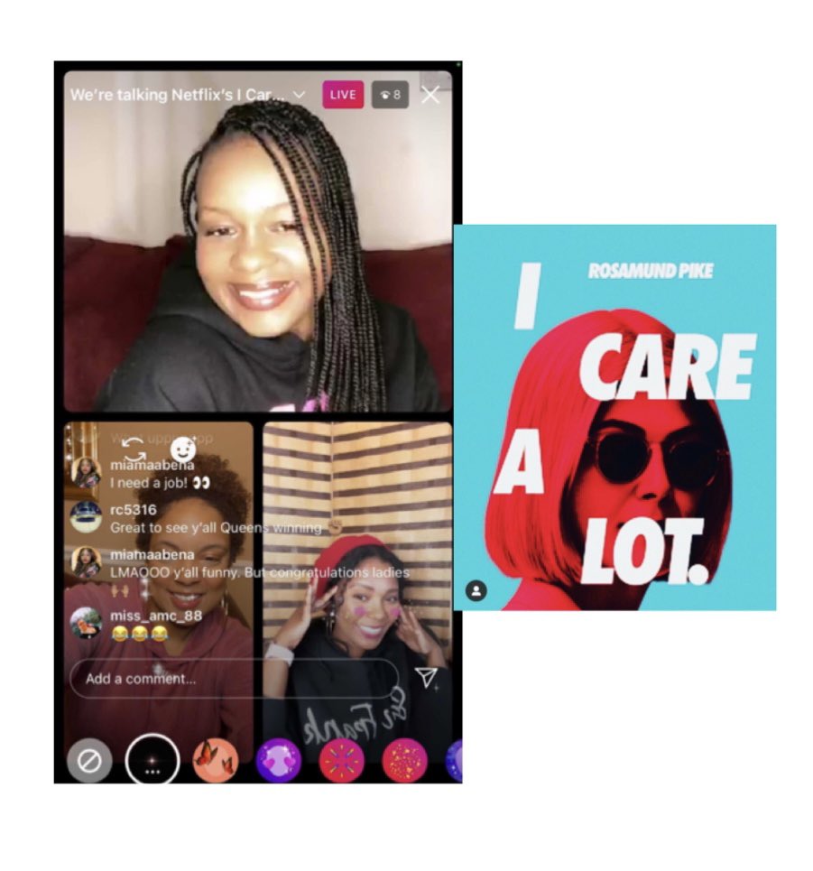 Anyone watched #ICareALot on Netflix? Thoughts?

Here’s our review on IG live: instagram.com/tv/CMnqzmele8j…