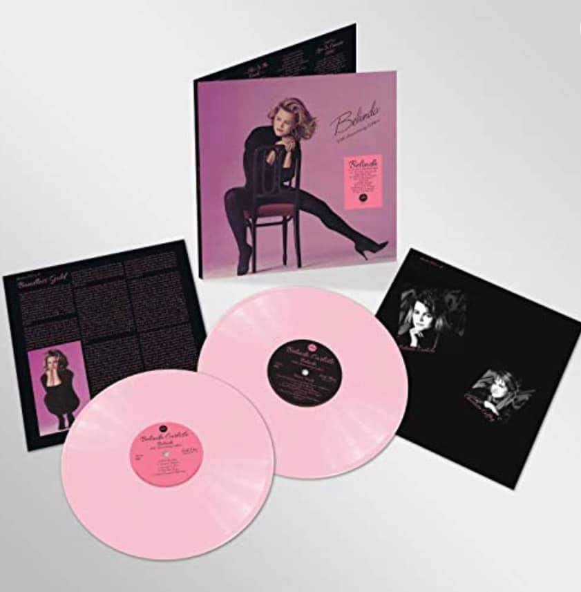 Belindajo58's tweet photo. 35th Anniversary Re-Issue available in May. Pre-order at @AmazonUK #pinkvinyl #vinyl #belindacarlisle #belinda #anniversary https://t.co/0e80tWT4ZK