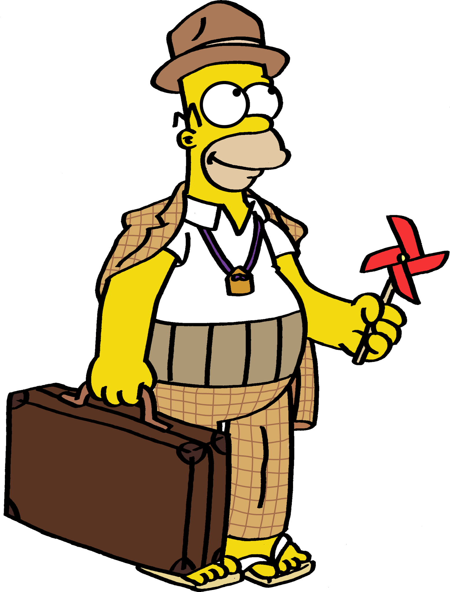 Simpsonsfanclubjapan 幻になった第6回シンプソンズ ファン感謝祭に向けて制作していた生吹替紙芝居 男はつらいよフーセンのホーマー のイラストです ホーマーと寅さんの共通点が多いことをきっかけに本家のようにシンプソンズ