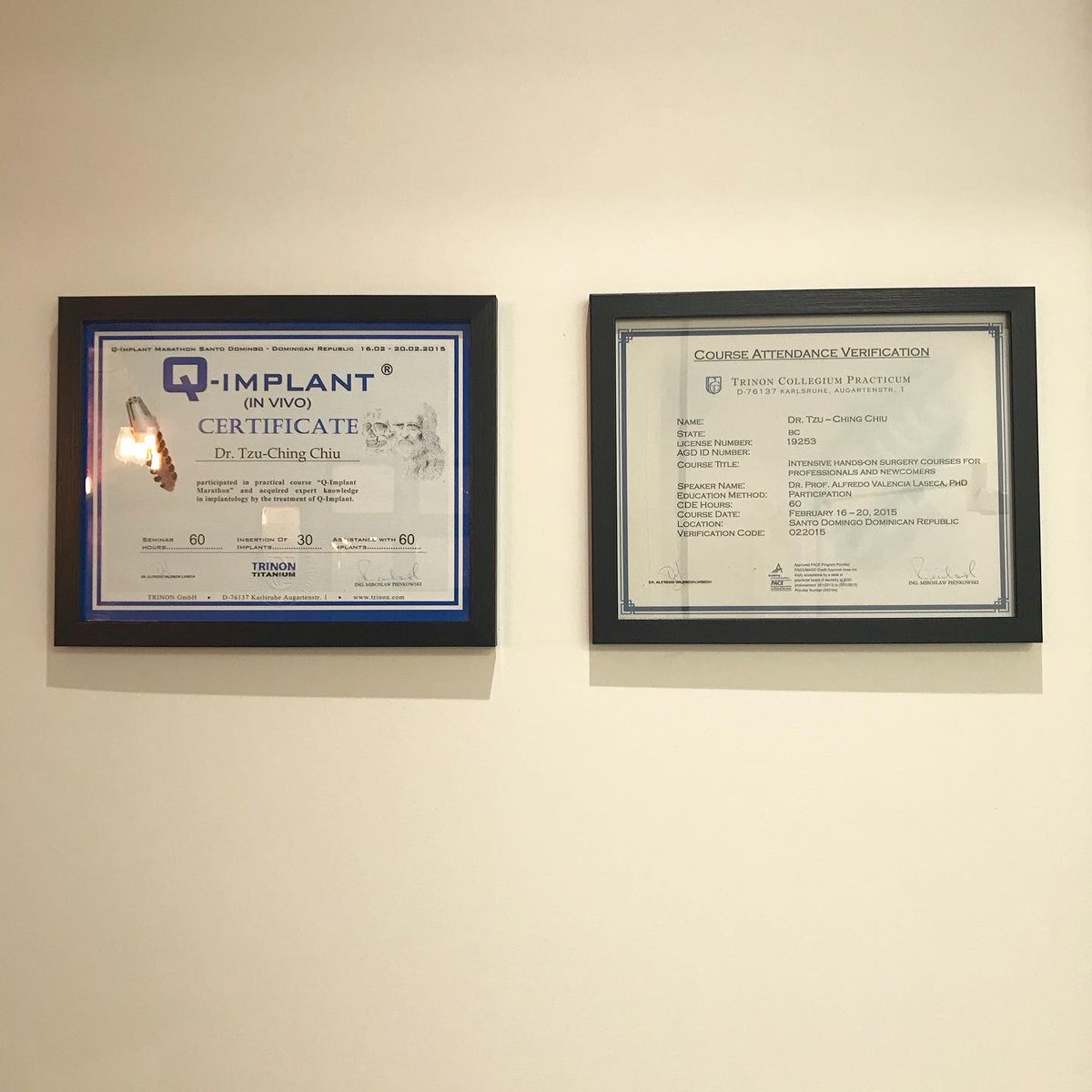 ToothBoothMain's tweet photo. Time to decorate those empty walls! 
It takes a whole team of perfectionists to check whether the certificates are perfectly aligned. Come check them out in the office and tell us if we’ve done a good job! 
#dentaloffice #vancouverdentist #yvrdentist #mainstreetvancouver https://t.co/Z99D3sPkjG