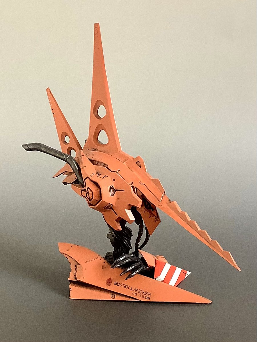 館長 多分これが最後に作ったｆｓｓのガレージキット ヤクトミラージュオレンジライト頭像 １９９７年トイズプレス製で原型は新井智之さん グリーンレフトも買っておけばよかったと ずっと後悔しています