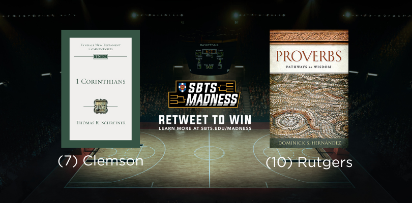 SBTSadmissions's tweet photo. We have some great Biblical Studies faculty here @SBTS! The next matchup is @DrTomSchreiner up against @Dom_S_Hernandez. RT to win one of these resources! https://t.co/qUMTMZhS1u