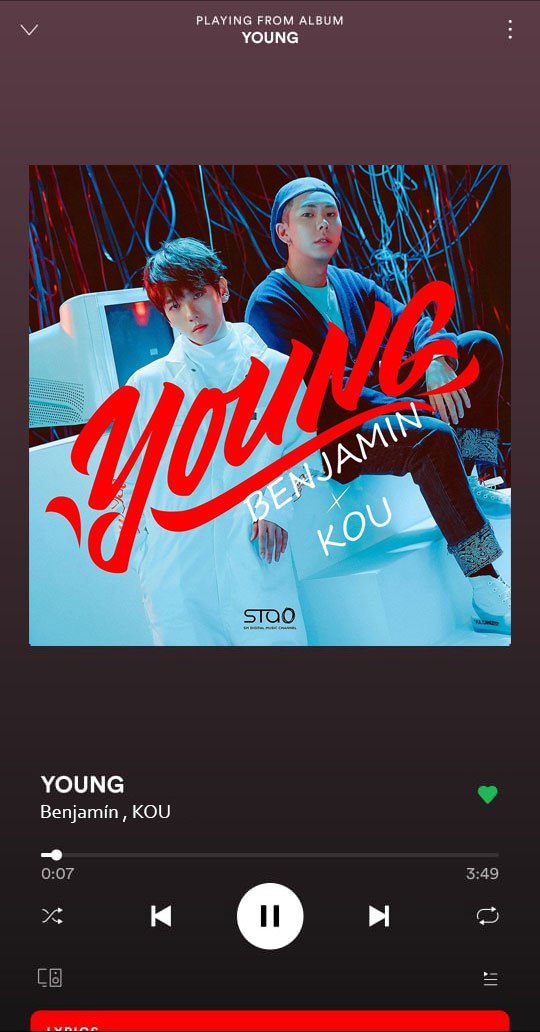 offclLYNX's tweet photo. [#SEIKO🐄] Sí les soy honesto, me encanta la colaboración de este par. Sus voces son tan...?!! que no dejo de reproducir el #KOUPLAYLIST ngl. Kou, Benjamin, tienen un talento tremendo. Acá tienen a su fiel fanático que seguirá haciéndole stream a #YOUNG. https://t.co/pl2ky4yzh2