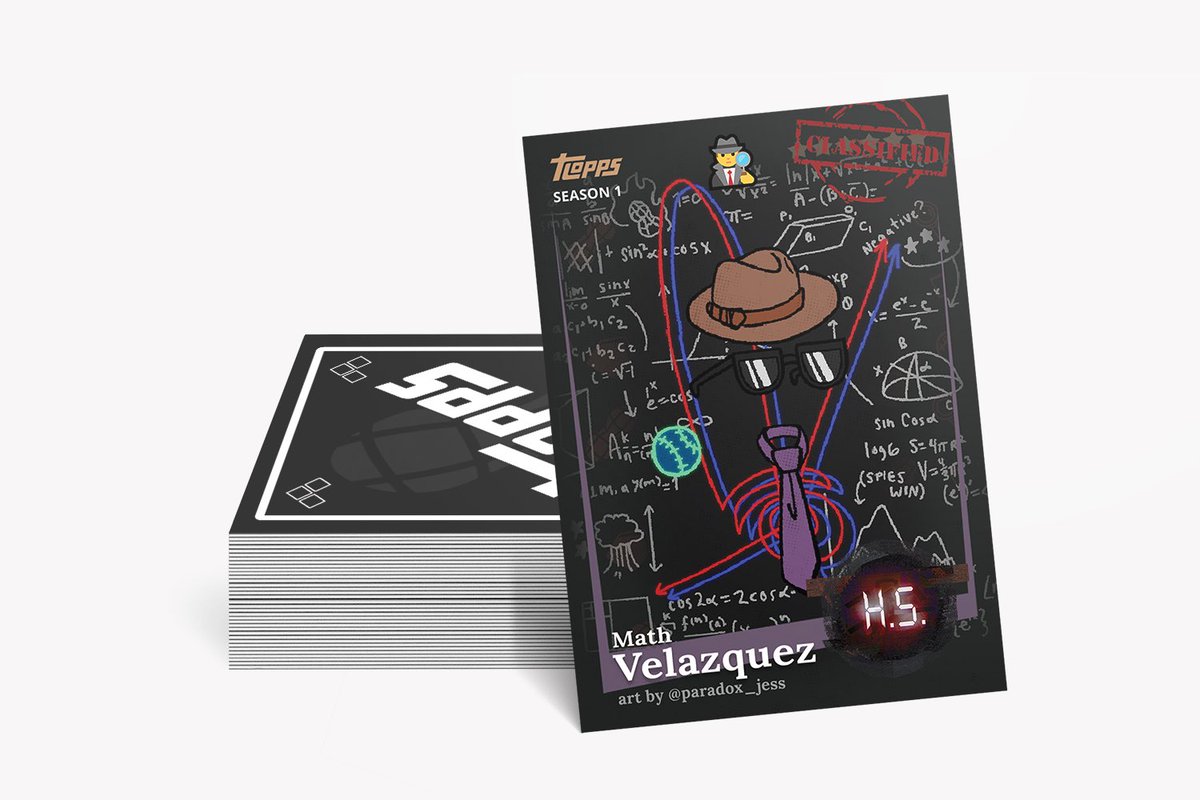 Introducing, Math Velazquez, of the Houston Spies! Art created by <a href="/paradox_jess/">jess 🔮 @AF!</a>!