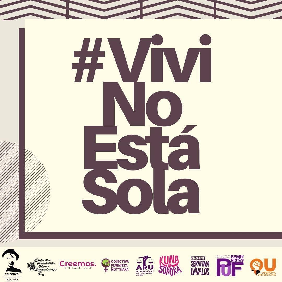 cdeparaguay's tweet photo. #ViviNoEstaSola https://t.co/WnqWGSFdUO