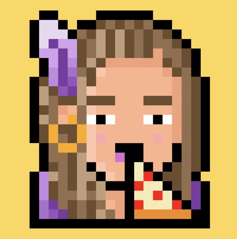 wwwdidimx's tweet photo. My first ever portrait from #DeFiFriends. Thank you so much @Strawberr13s, I love it ๐ฅฐ @rarepizzas @uniqueNFT https://t.co/LVElkEHDEB