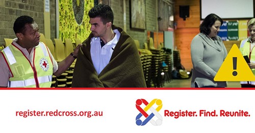 Our teams are working across 8 evacuation centres in NSW, providing comfort, support and psychosocial first aid to people affected by #NSWFloods. Our Register.Find.Reunite. service is also helping people to locate loved ones caught up in this emergency: register.redcross.org.au.