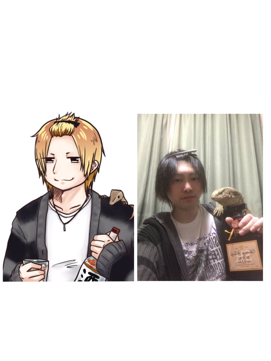 nikka_69's tweet photo. アイコンに寄せてみた！
この子はサバンナモニターって種類のトカゲ君です(*´꒳`*)

#サバンナモニター https://t.co/x1QL1CCVOK
