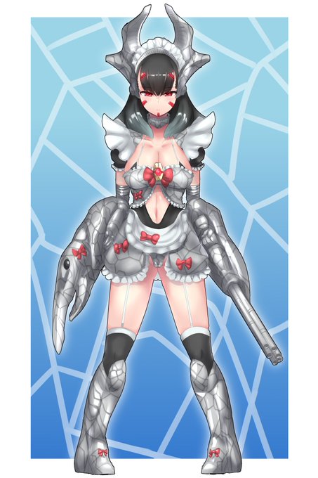 そいや今日出てた怪獣の擬人化描いておりました!(ゲランダこちらお初なんですがまだ未完成故おそらくデザインが二転三転します)(既に5回くらい描き直してる) 