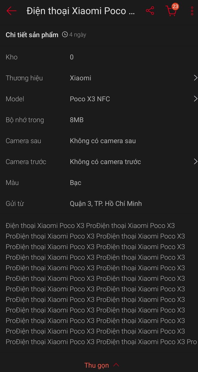technologicos's tweet photo. En la tienda oficial de Xiaomi de en AliExpress de Vietnam publicaron por error estás imágenes del nuevo Poco X3 Pro, y se dejan apreciar unas características bastante similares al Poco X3 NFC 👀.

¡Sígueme para enterarte de todo el mundo de la tecnología!
#POCOX3Pro #POCOX3Nfc https://t.co/BGQYKrY2wz