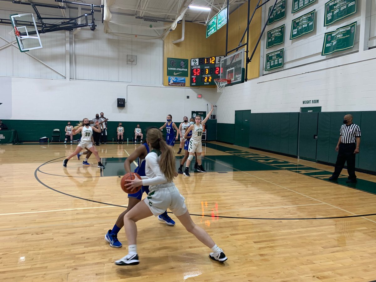 ocschool's tweet image. It's always a great day to be a Lancers especially when you win on Senior Night! Our Varsity team defeated Southfield Christian School 65-38 tonight as they honored Senior Carrissa Johnson! Go Lancers! @OCLancerNation