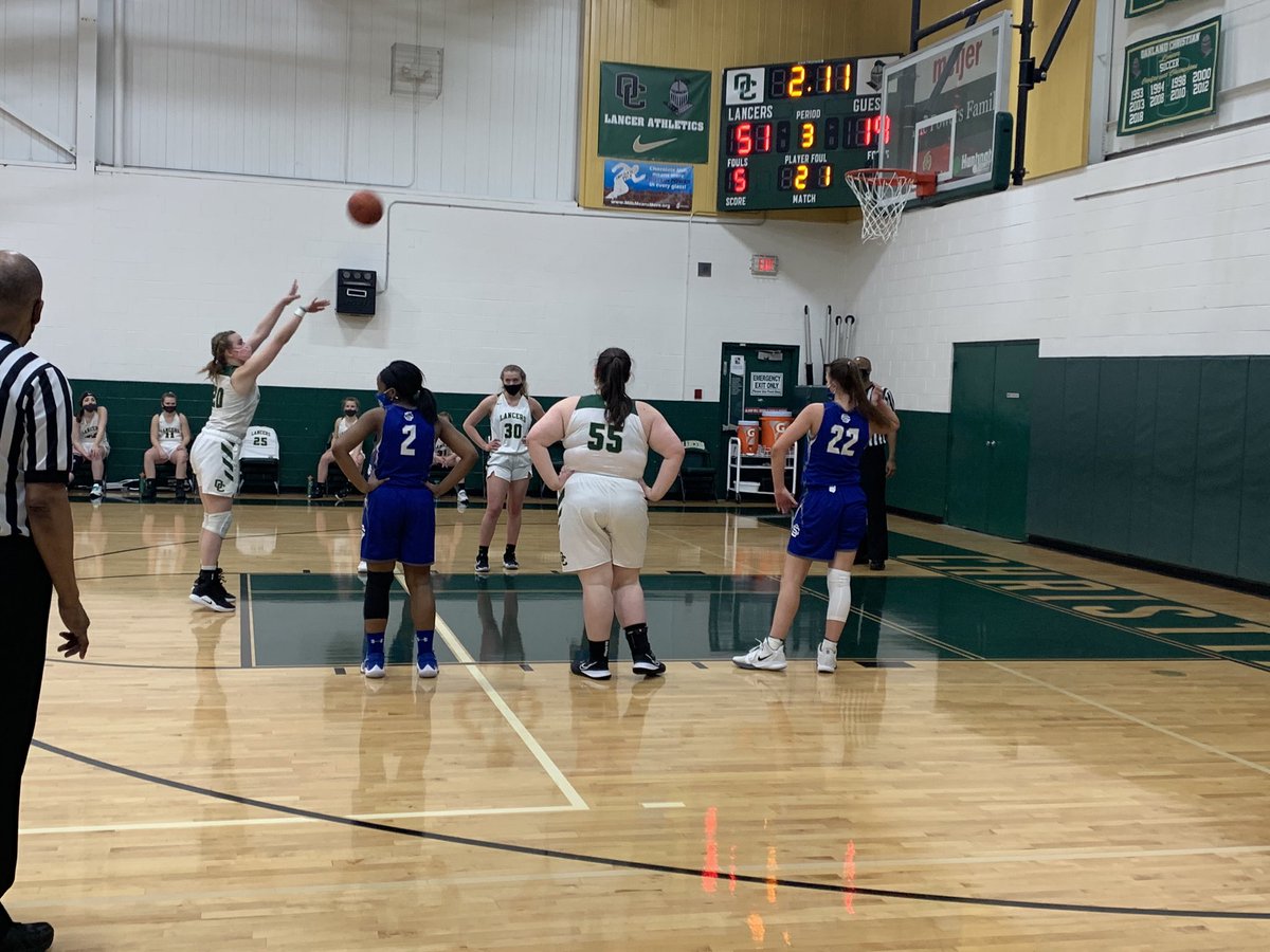 ocschool's tweet image. It's always a great day to be a Lancers especially when you win on Senior Night! Our Varsity team defeated Southfield Christian School 65-38 tonight as they honored Senior Carrissa Johnson! Go Lancers! @OCLancerNation