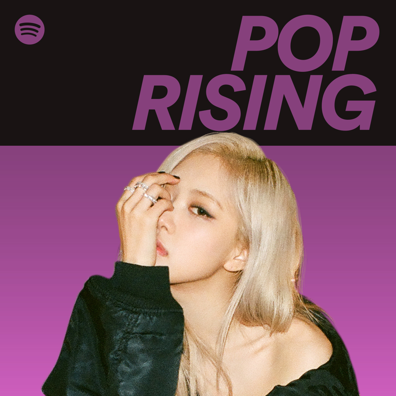 BLACKPINK GLOBAL BLINK on X: Thank you @spotify for the cover on Pop Rising!   #ROSÉ #로제 #BLACKPINK #블랙핑크 #R #OnTheGround #Spotify  #YG  / X