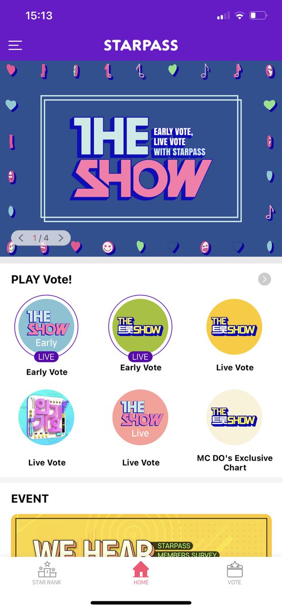 [STARPASS APP | HEART JELLY COLLECTION] 

🔷 INKIGAYO 

Lets all prepare ourselves and start collating as many ‘ Heart Jelly Points’ as we can by watching ads for INKIGAYO’s live voting that we might need! 

#SUPERJUNIOR #슈퍼주니어 #HouseParty #TheRenaissance <a href="/SJofficial/">SUPER JUNIOR</a>