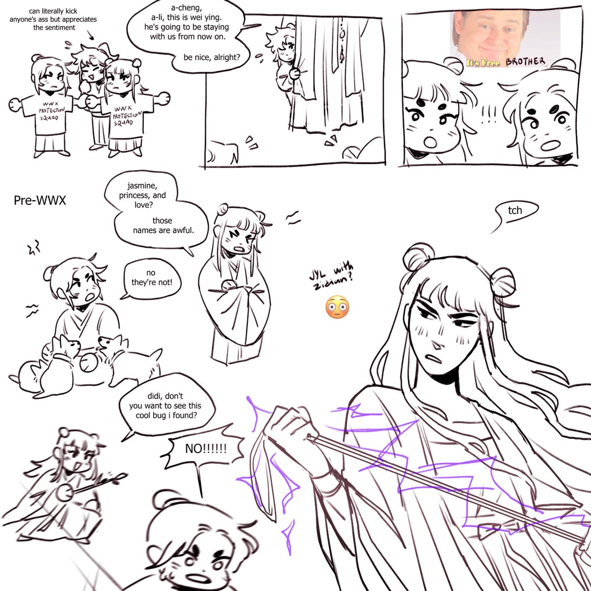 valdriftmoved's tweet photo. yall wanted more of this so.......<3

#mdzs https://t.co/yUNES12o0v