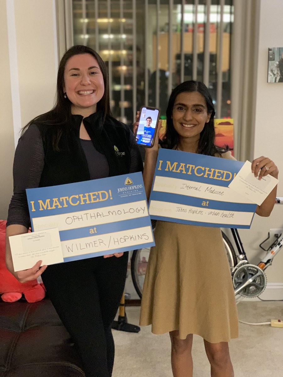 Yash Maniar (@yashmaniar0) on Twitter photo THRILLED to announce <a href="/grammargandhi/">Priyal Gandhi, MD</a> and I couples matched to the Johns Hopkins @oslerresidency in Internal Medicine! Baltimore here we come!! #Match2021 #MatchDay #Matchday2021 #oslerpride THRILLED to announce <a href="/grammargandhi/">Priyal Gandhi, MD</a> and I couples matched to the Johns Hopkins @oslerresidency in Internal Medicine! Baltimore here we come!! #Match2021 #MatchDay #Matchday2021 #oslerpride