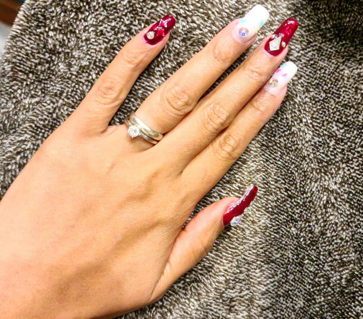 Redseanails's tweet image. #extensionnails
#gelnails