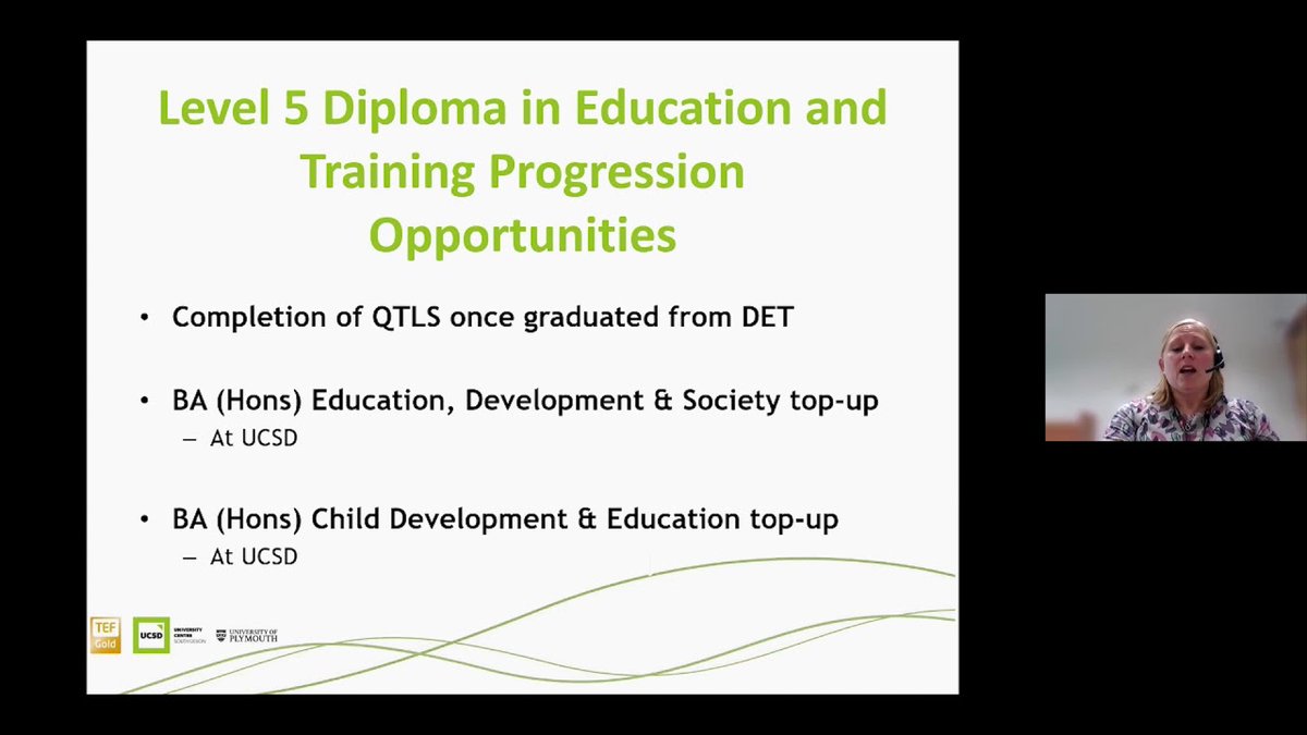 sdcollege's tweet photo. Looking to work in education? Curriculum Head, Katy, talks us through the different pathways at @UCSouthDevon: https://t.co/XvWcYIHJ7C

There's no better time to discover your options! Especially with BRAND NEW bursary options for the DET. Email katyjoy@southdevon.ac.uk for more https://t.co/hstCxluUnh