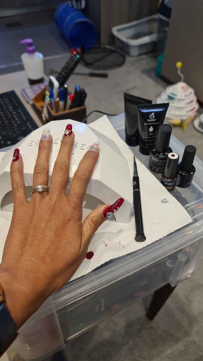 Redseanails's tweet image. #extensionnails
#gelnails