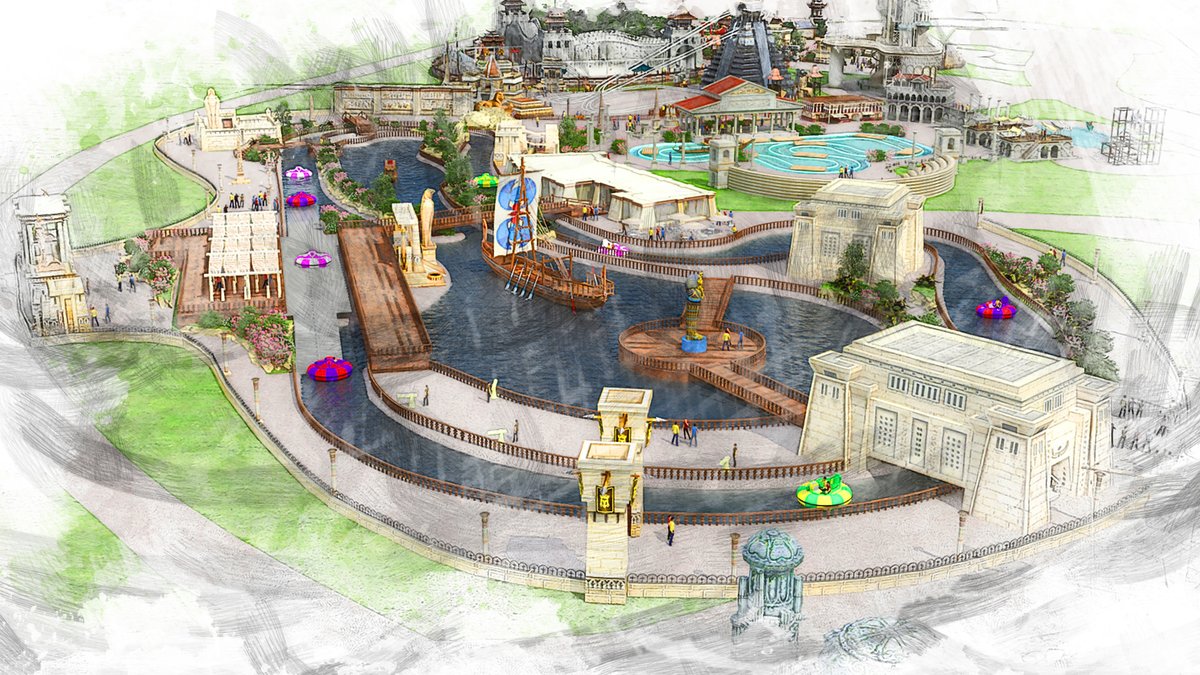 outdoorfactory's tweet photo. Theme Park design sketch #themedentertainment #masterplanning #design #build #themepark #amusementparks #themeparkdesign #architecture #entertainmentproject #conceptdesign #projectplanning  #attractions #experiencesharing #landscapingdesign #sketch  #rendering3d #outdoorfactory https://t.co/dMVgODT8wB