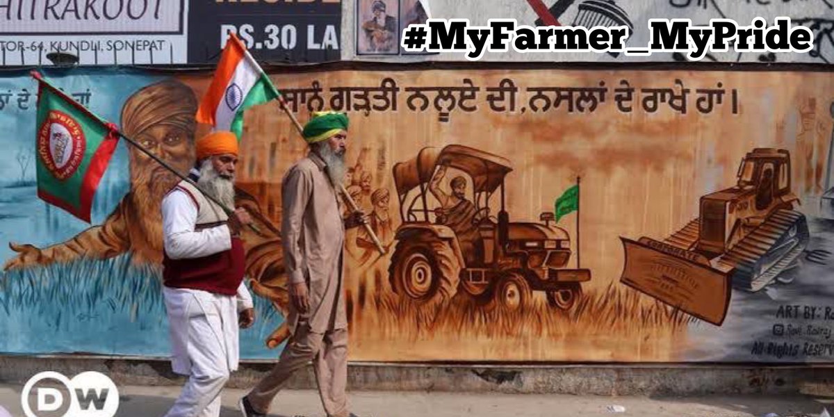 ChitraSarwara's tweet photo. किसानों को जुमला नहीं एमएसपी दो, भीख नहीं उनका हक़ दो।
#MyFarmer_MyPride
@HansrajMeena https://t.co/pg8IsQ2SNE