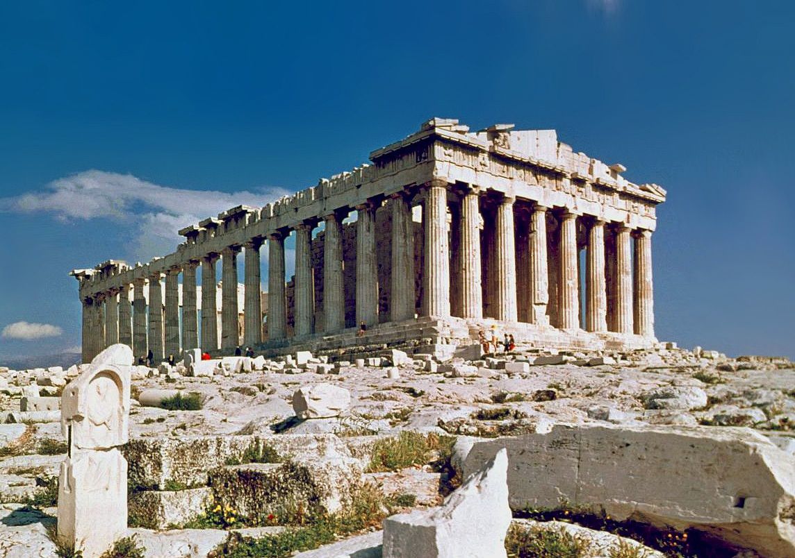 TheHistoryApp's tweet photo. #MagicalHistoricalSites Everyone knows this one: the Parthenon in #Athens. A former temple, dedicated to the goddess Athena. Its construction was completed in the 5th century BC. A lesser-known fact: After the Ottoman conquest, it was turned into a mosque in the early 1460s. https://t.co/98xKL98XDP