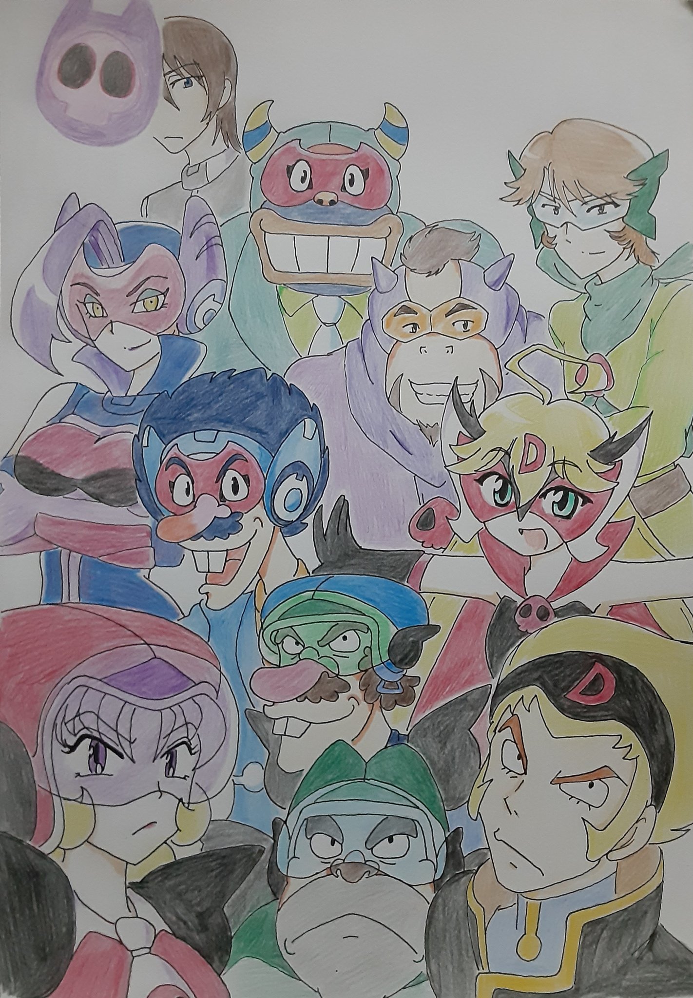 黒猫男爵 タイムボカンシリーズ タイムボカン ヤッターマン ゼンダマン タイムパトロール隊オタスケマン ヤットデタマン 逆転イッパツマン イタダキマン 怪盗きらめきマン 夜ノヤッターマン タイムボカン24 三悪ならぬ全悪 全45