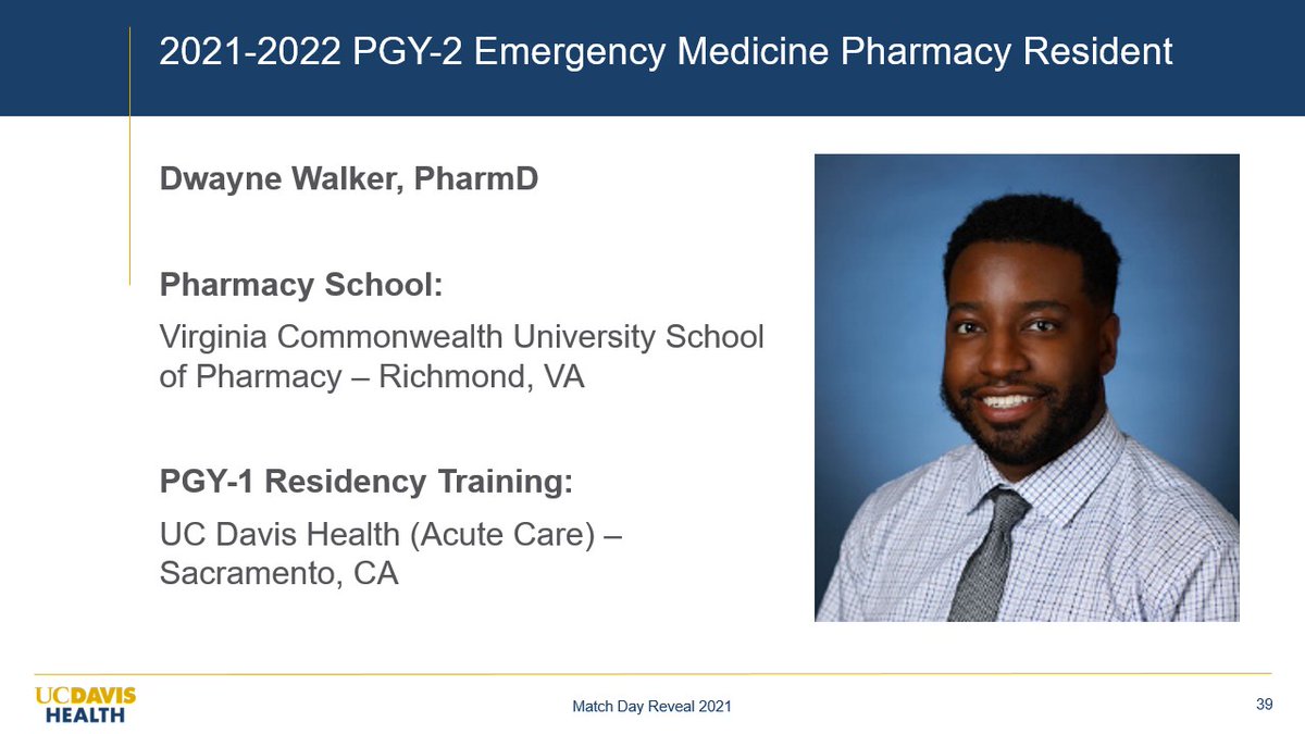 UC Davis Health Pharmacy Residency Programs tweet media