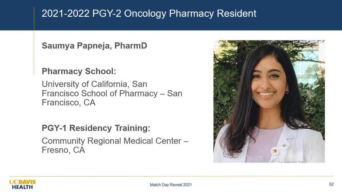UC Davis Health Pharmacy Residency Programs tweet media