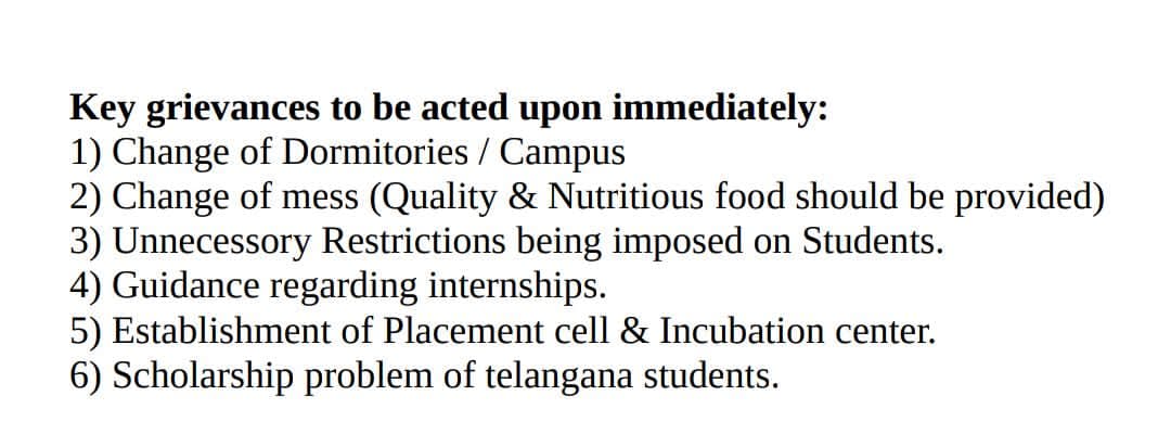 satyaGo58848567's tweet photo. #iiitongole
#NoCompromise
#IIITONGOLE 
@ysjagan @AudimulapSuresh @ncbn @tv5newsnow @TV9Telugu
Please support us https://t.co/lfJkV2dlyi