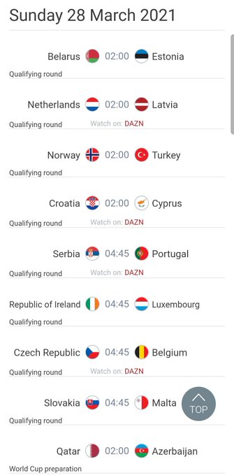 カタールw杯欧州予選 日本国内での放送は Dazn Uefa Tv放送スケジュールまとめ Footytix 海外サッカーチケット攻略ブログ