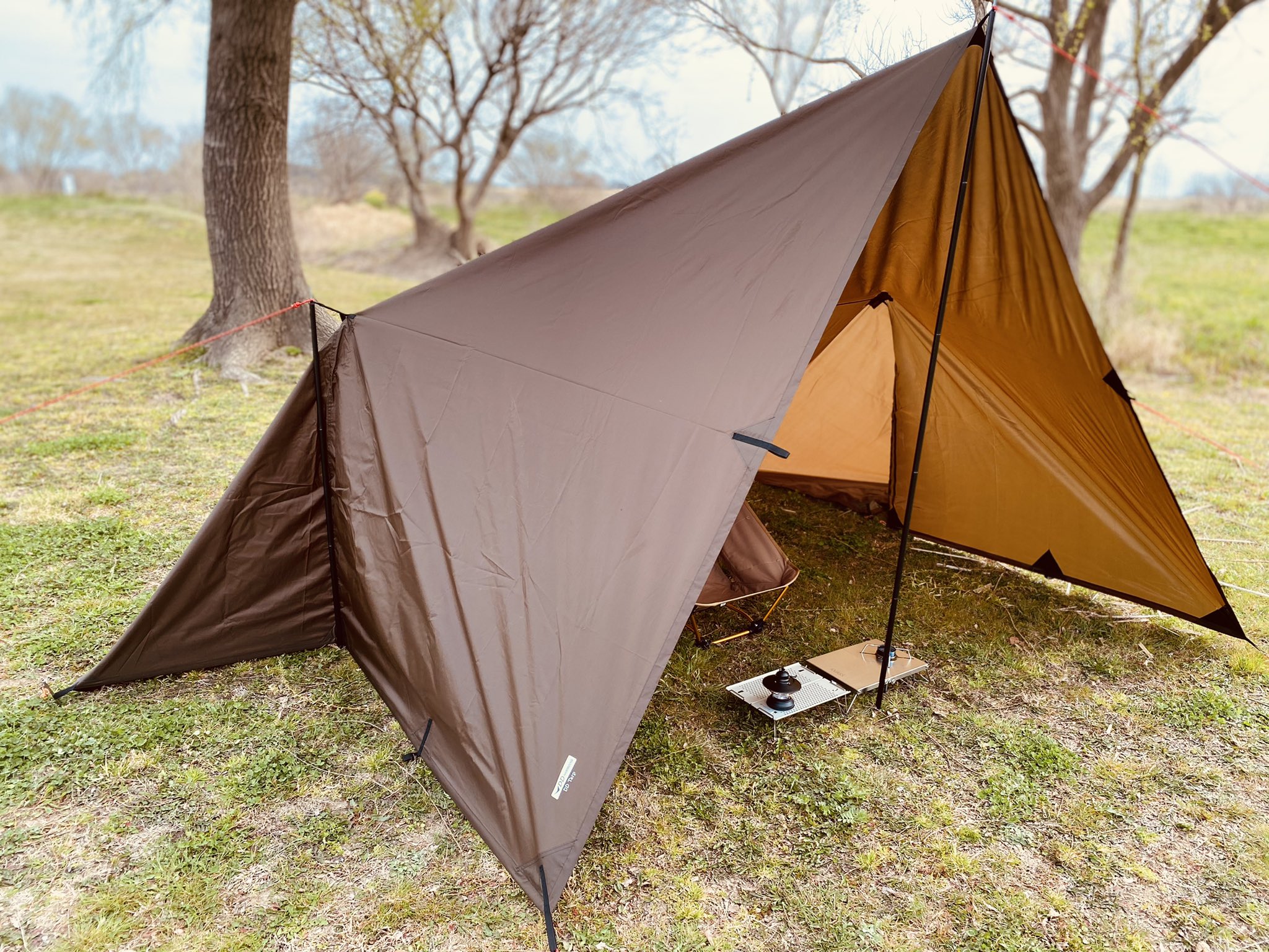 ★新品未使用★DDhammock DDタープ XL コヨーテブラウン DDタープ XL コヨーテブラウン 【公式通販】