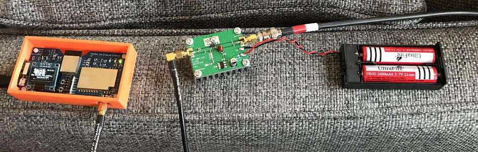 scott23192's tweet photo. 8w 70cm amp finally arrived! Thanks to RX & decode by @n6rfm, I'm thrilled to share that the first LoRa 'digipeat' via @SpaceKidzIndia SDSAT is a "Thank You" from the Project Team to the Ham Community for assistance tracking & decoding their satellite! https://t.co/PmR4hIaJzu