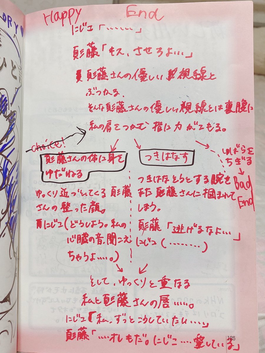あと、誰が描いてくれたのか分からない激ヤバイラスト 
