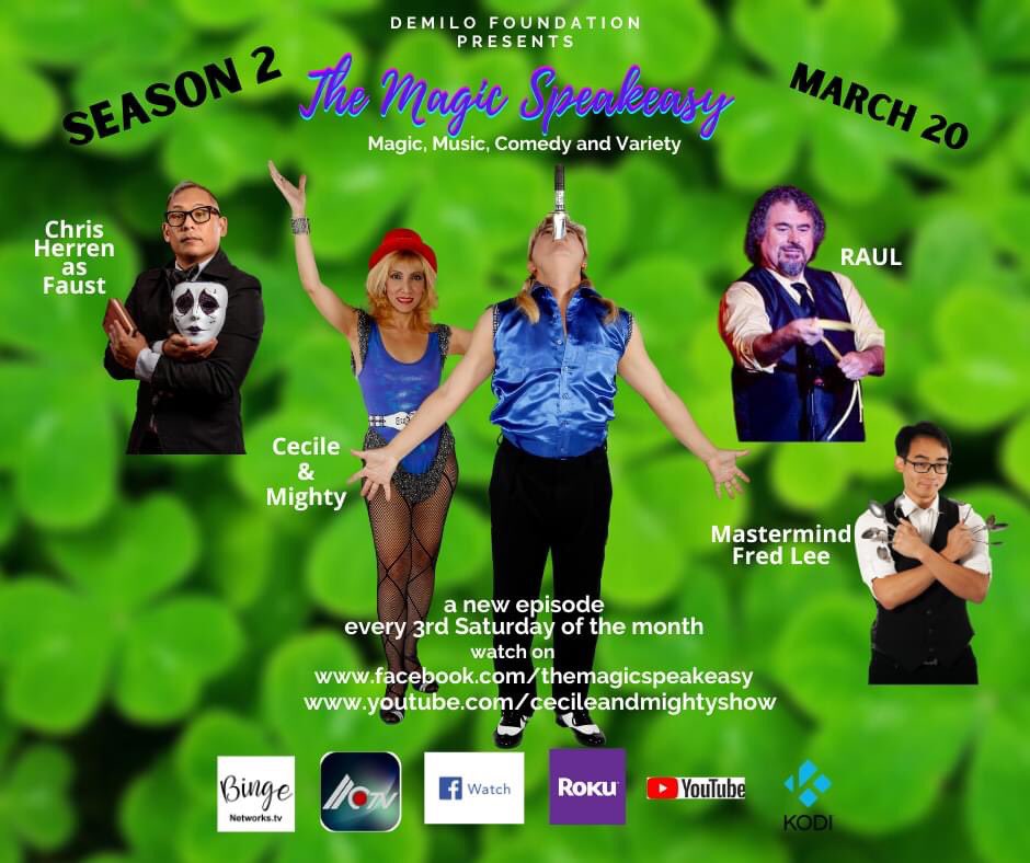This show is gonna be #lit 
#magic #live #event #tv #YouTube #Facebook #variety #show