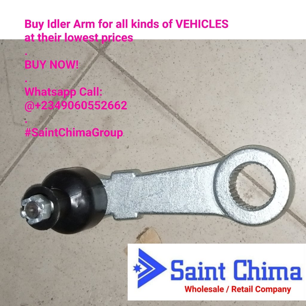 saintchimaAuto's tweet photo. .
New Idler arm and pitman arm for all Vehicles
.
Back in Stock!
.
at their lowest prices
.
Buy Now!
.
WhatsApp us @+2349060552662
.
Visit us @SaintChimaGroup
.
#SaintChimaGroup #Chimazon
#SuspensionParts #Carparts #Autoparts #MotorParts #Vehicleparts #EcommerceCompany #tiktok https://t.co/qaQxLotZQ1