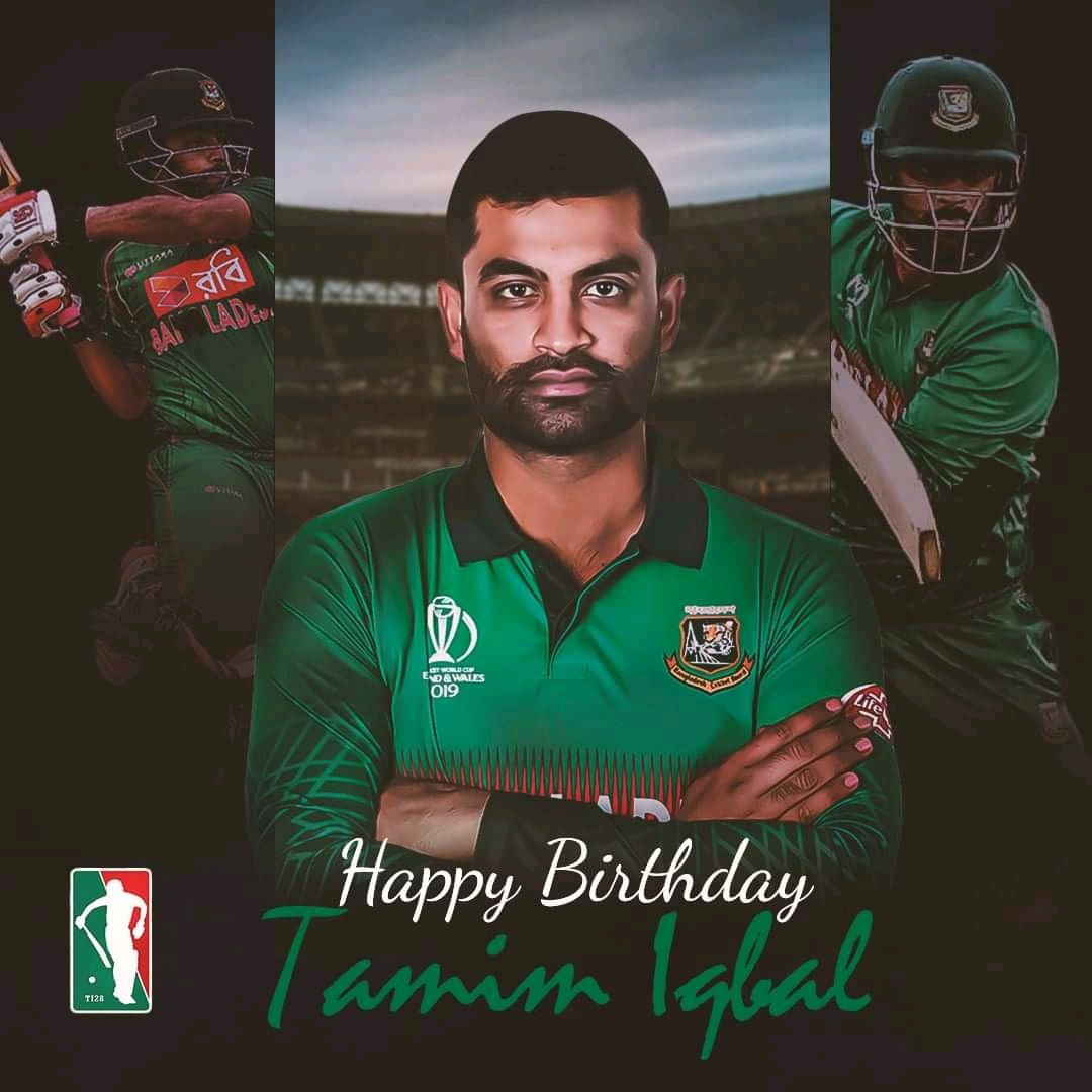 Happy birthday captin tamim iqbal 