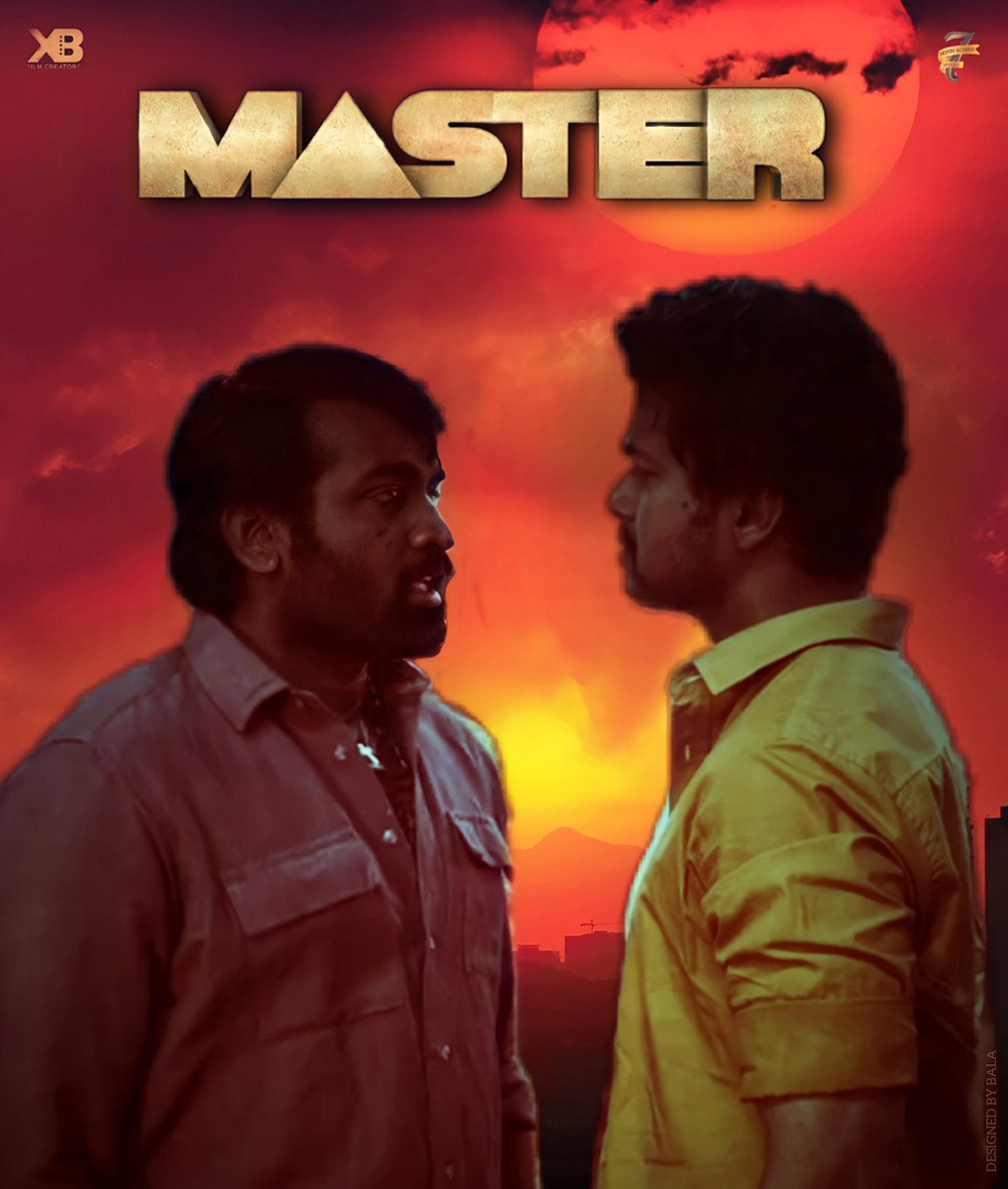 OnlyVijayAddict's tweet photo. Happy To Release A SuperCool Fanmade Poster By @Bala4Vijay ๐.
#MasterNewPoster #Master @actorvijay https://t.co/ueanNHl0EU